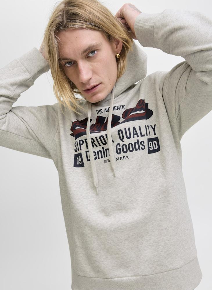 JACK & JONES Logo Regular Fit Pullover Hoodie - Image 3