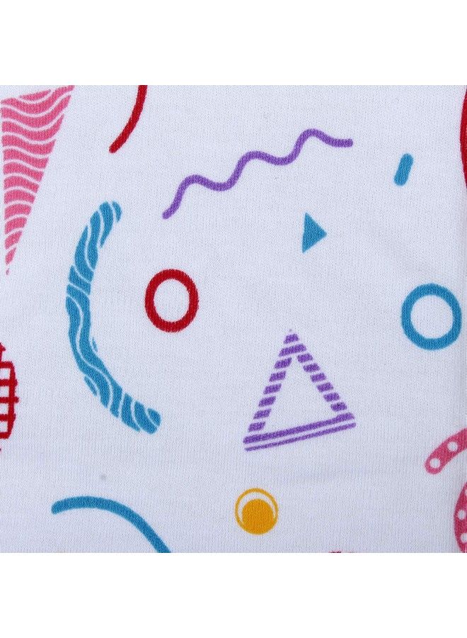 Superminis Baby Cotton Nappies Printed Reusable Cushioned Nappy For Newborns And Infants (0 6 Months) - Image 5