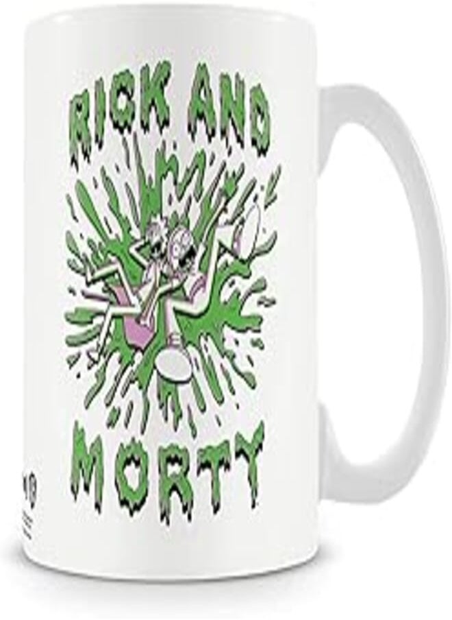 Generic Rick And Morty Splash Coffee Mug Official Licensed Product Coffee Mug 