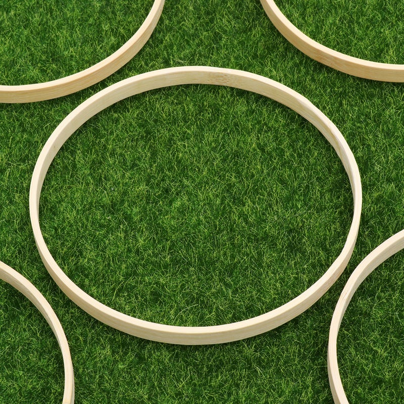 40 pcs Dreamcatcher DIY Round Fan Frame Craft Making Materials (26cm) - Image 4