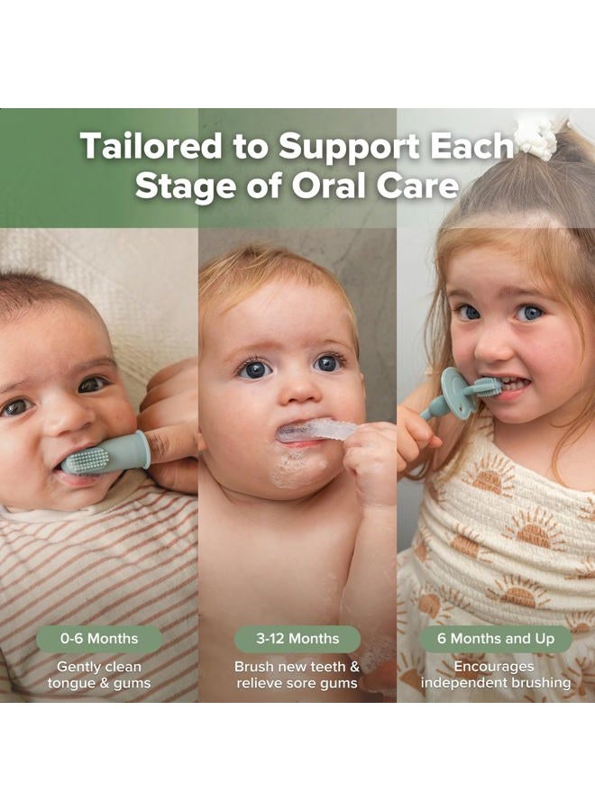 haakaa Training Toothbrush Set Oral Care Kit - Image 3