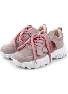Cool Verom Powder Tied Velcro High Sole Girls Sneaker Shoes  - Image 2