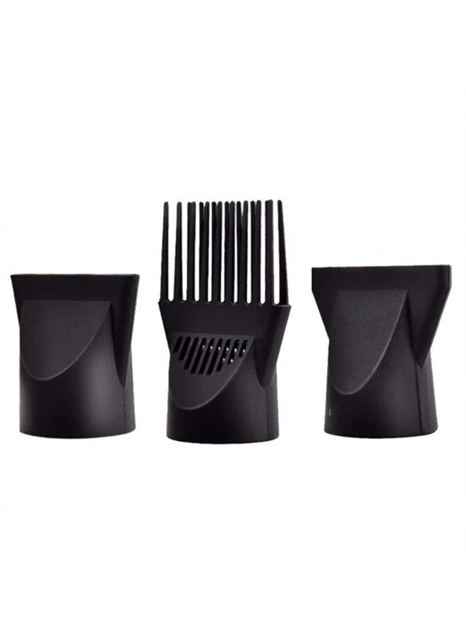 XINGZI 1Set 3PCS (Non-Universal) Professional Plastic Salon Hair Dryer Nozzle Comb Brush Attachment Concentrator Hairdressing Salon Styling Tool Special for Outer Diameter 4.5cm - Image 1