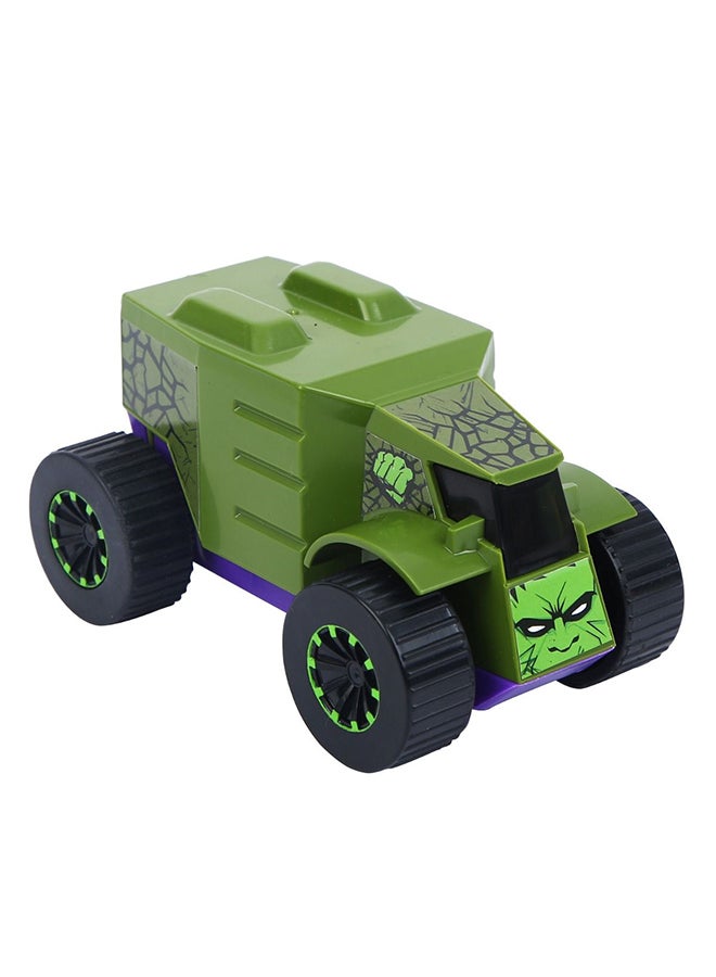 Marvel Skoodle Pull Back Mightiest Truck Hulk – Toy Vehicle for Kids Ages 3+ - Image 5