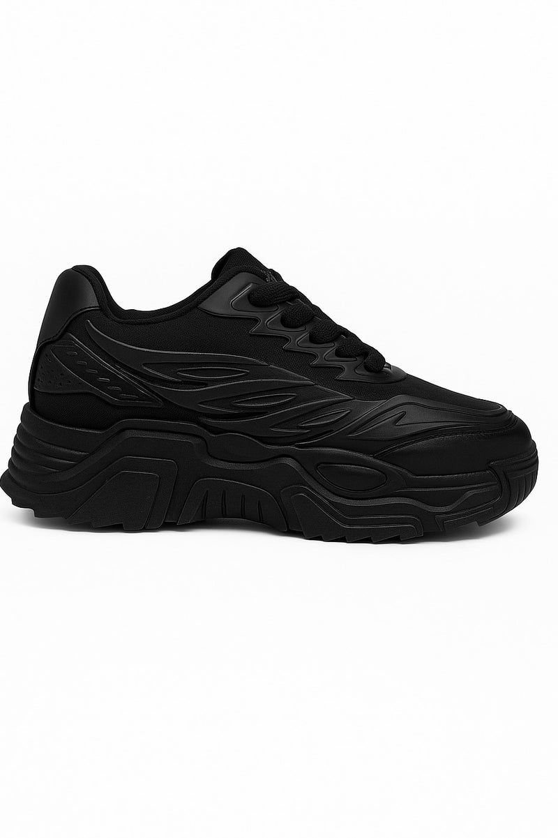 Vbranda Sneakers Stylish All-Chunky L-984-BLACK - Image 3