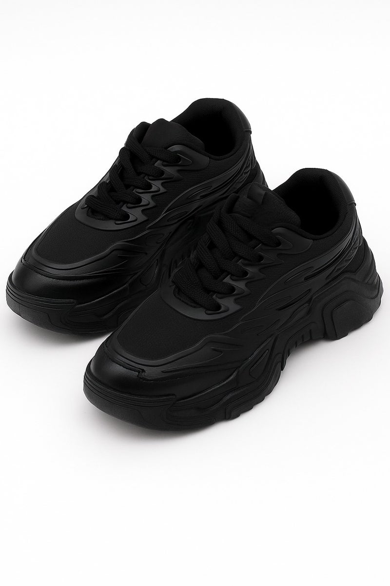 Vbranda Sneakers Stylish All-Chunky L-984-BLACK - Image 2