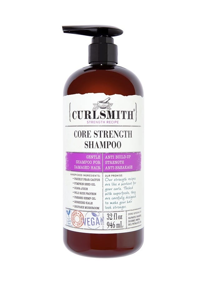 CURLSMITH – Core Strength Shampoo, Gentle Protein-Rich for Frequent Use (32 fl oz)  - Image 1