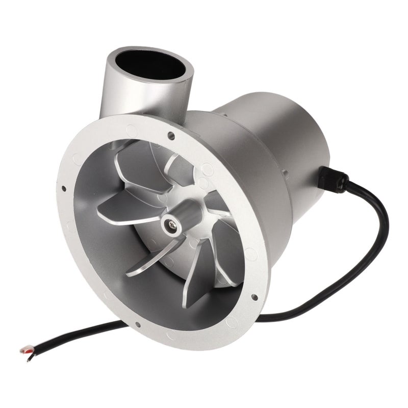 Hydro Generator 12V Brushless Permanent Magnet Turbine – Sleek Compact Design with Modern Aesthetic for Off-Grid Battery Charging in Streams Rivers and Micro-Hydro Sites - Image 1