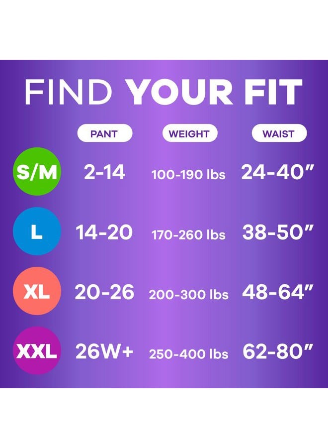 Always Discreet Adult Incontinence Underwear for Women and Postpartum Underwear, Large, Up to 100% Bladder Leak Protection, 28 Count - Image 5