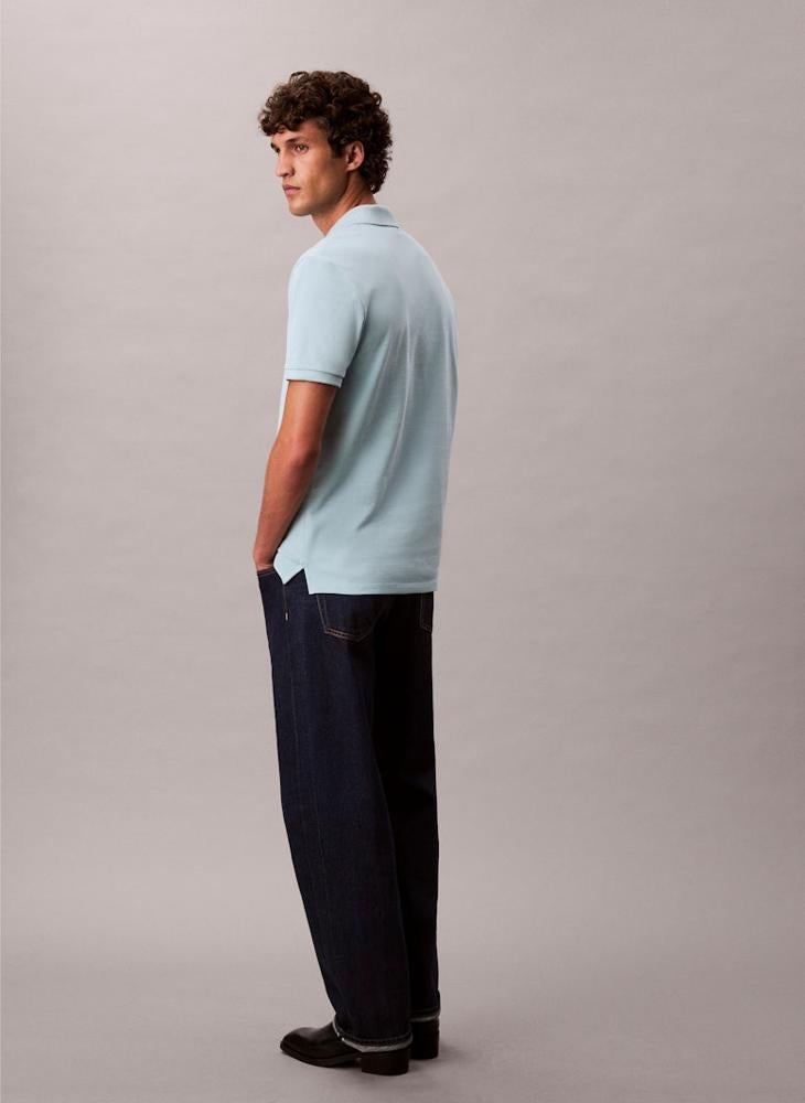 كالفن كلاين جينز قميص بولو كلاسيك قطن بيكيه - Image 2