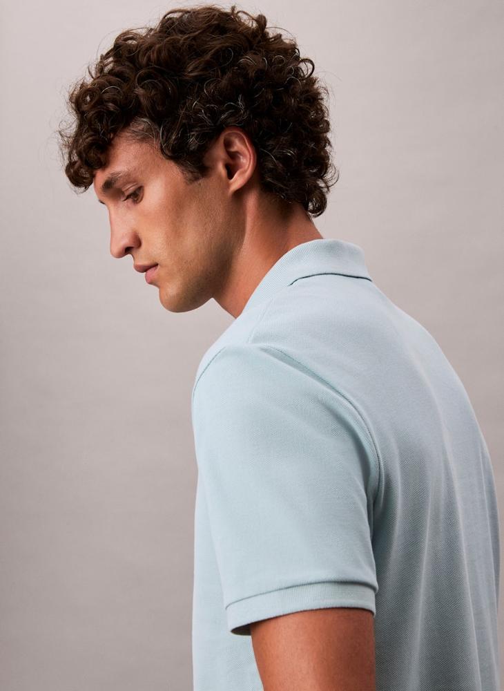 كالفن كلاين جينز قميص بولو كلاسيك قطن بيكيه - Image 4