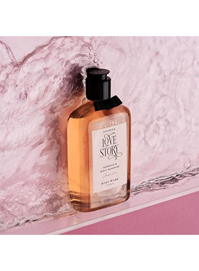 KIMIRICA Love Story Gardenia And Night Blooming Jasmine Body Wash Shower Gel 270Ml 100% Vegan And Paraben Free With Goodness Of White Tea Extract Aloe Vera And Vitamin E( - Image 3