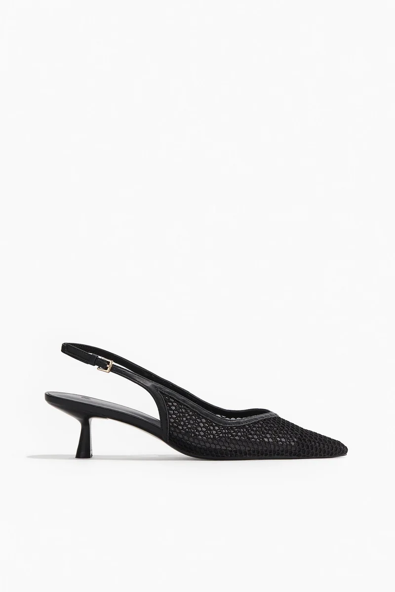 H&M Mesh slingbacks