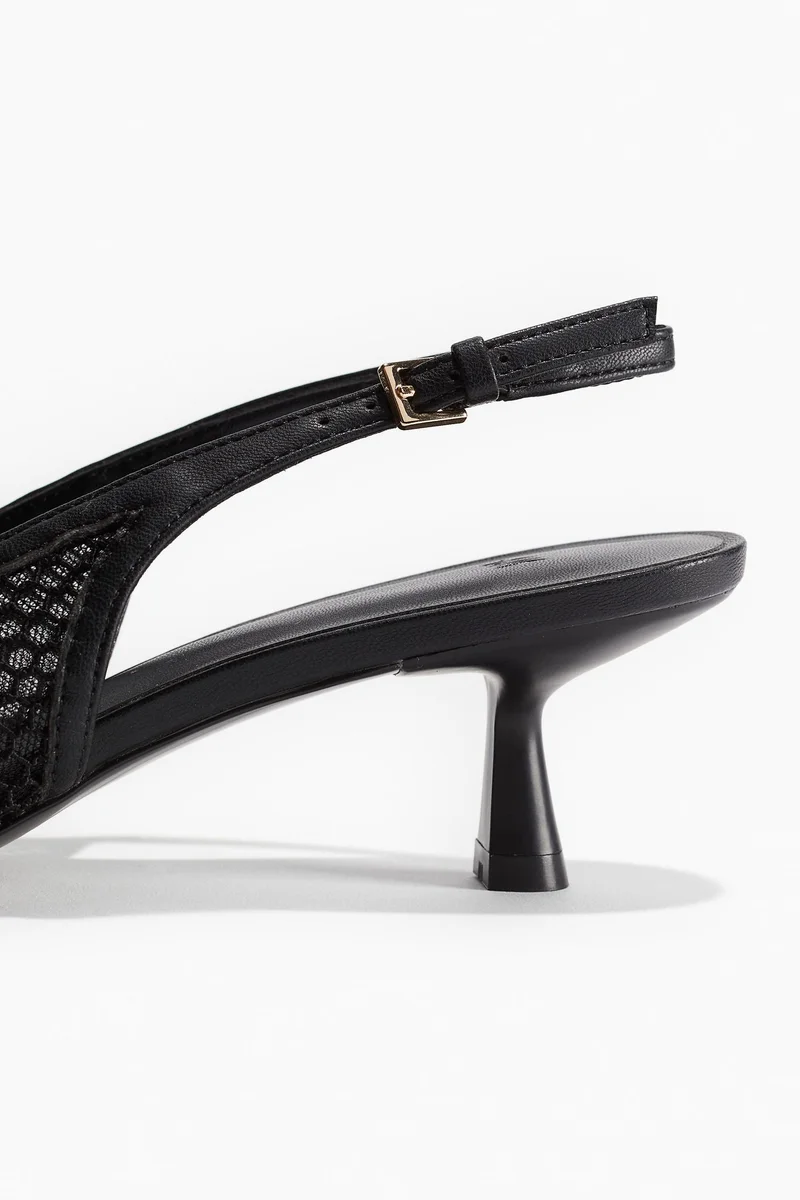 H&M Mesh slingbacks