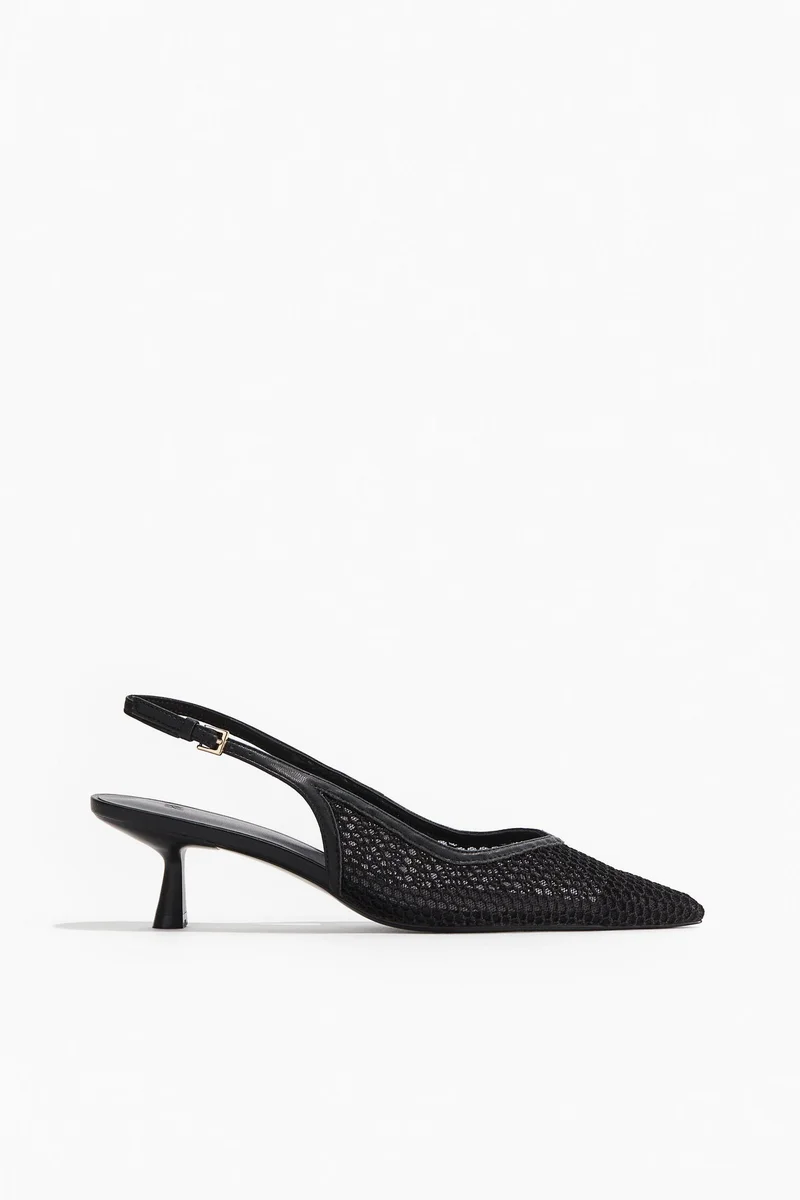H&M Mesh slingbacks
