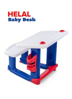 El Helal & Silver Star Plastic Children'S Chair Plastic Kid Chair For Kindergarten Blue 61x24.5x55.5 cm  - Image 4