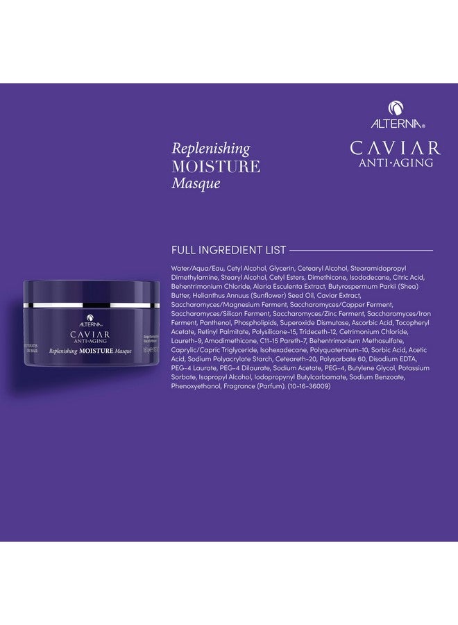 ALTERNA Caviar Antiaging Replenishing Moisture Masque Replenishes Dry Coarse Damaged Hair Sulfate Free 5.7 Ounce (Pack Of 1) - Image 4