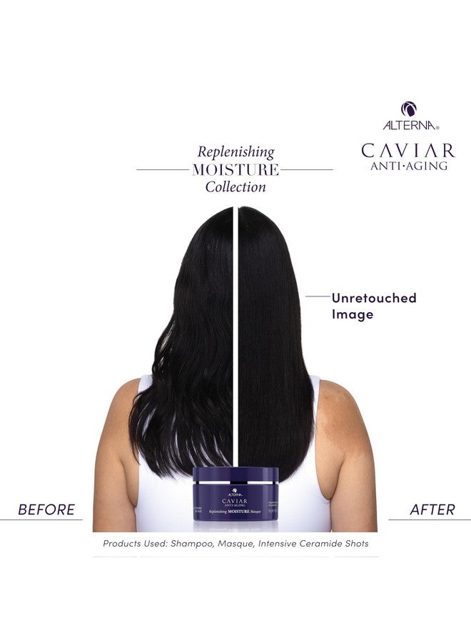 ALTERNA Caviar Antiaging Replenishing Moisture Masque Replenishes Dry Coarse Damaged Hair Sulfate Free 5.7 Ounce (Pack Of 1) - Image 5