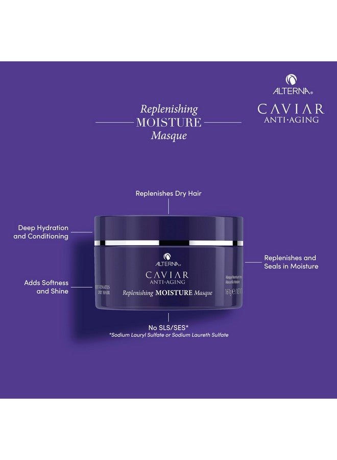 ALTERNA Caviar Antiaging Replenishing Moisture Masque Replenishes Dry Coarse Damaged Hair Sulfate Free 5.7 Ounce (Pack Of 1) - Image 2