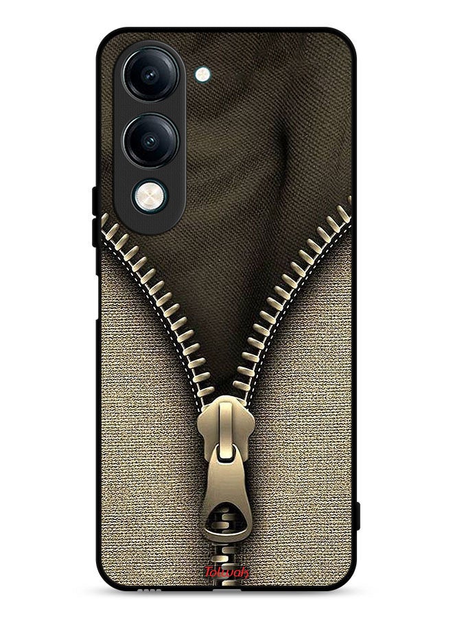 Tolwak غطاء حماية vivo Y29s بنمط سحاب - Image 1