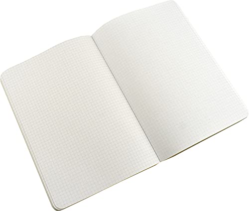 ZEQUENZ Classic 360 Signature Series, Size: A5 Large, Color: Red, Paper: Grid, Soft cover Notebook, Soft Bound Journal, 5.75" x 8.25", 200 sheets / 400 pages, Squared, Graph, Grid Pattern Premium - Image 4