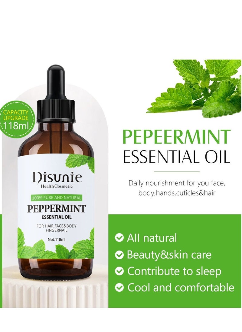 Disunie - Peppermint Pure Essential Oil 118 ML - Image 1