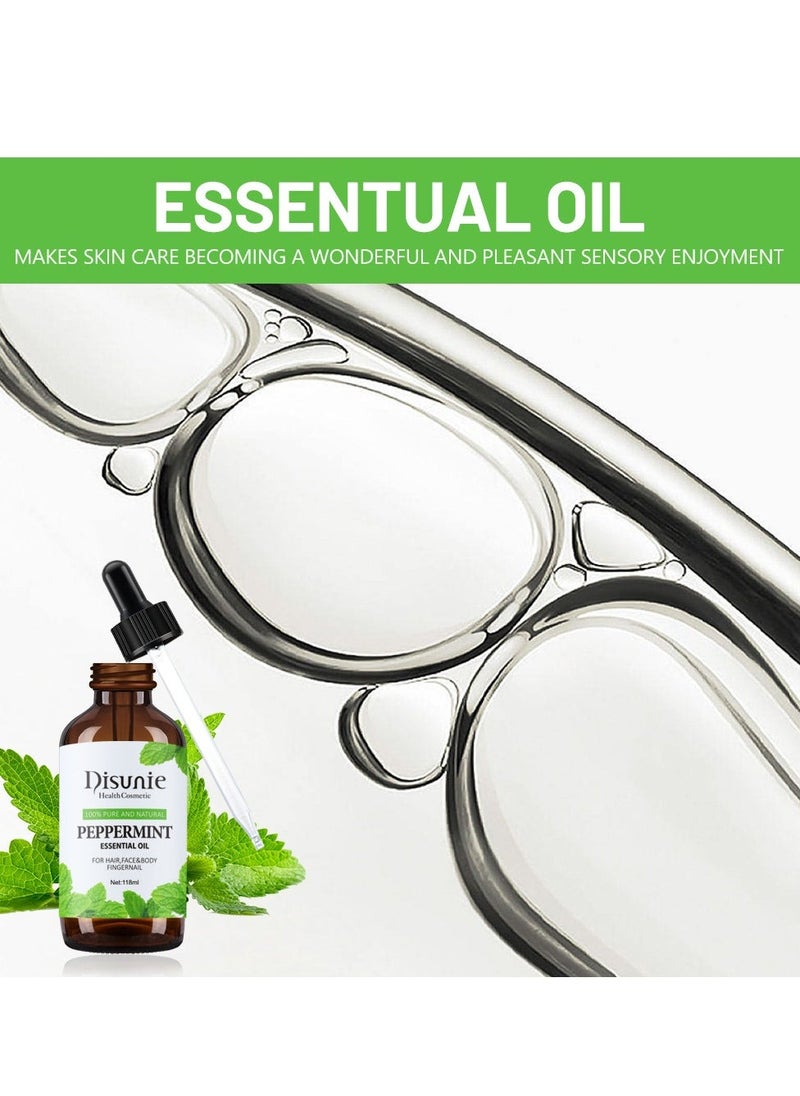 Disunie - Peppermint Pure Essential Oil 118 ML - Image 1