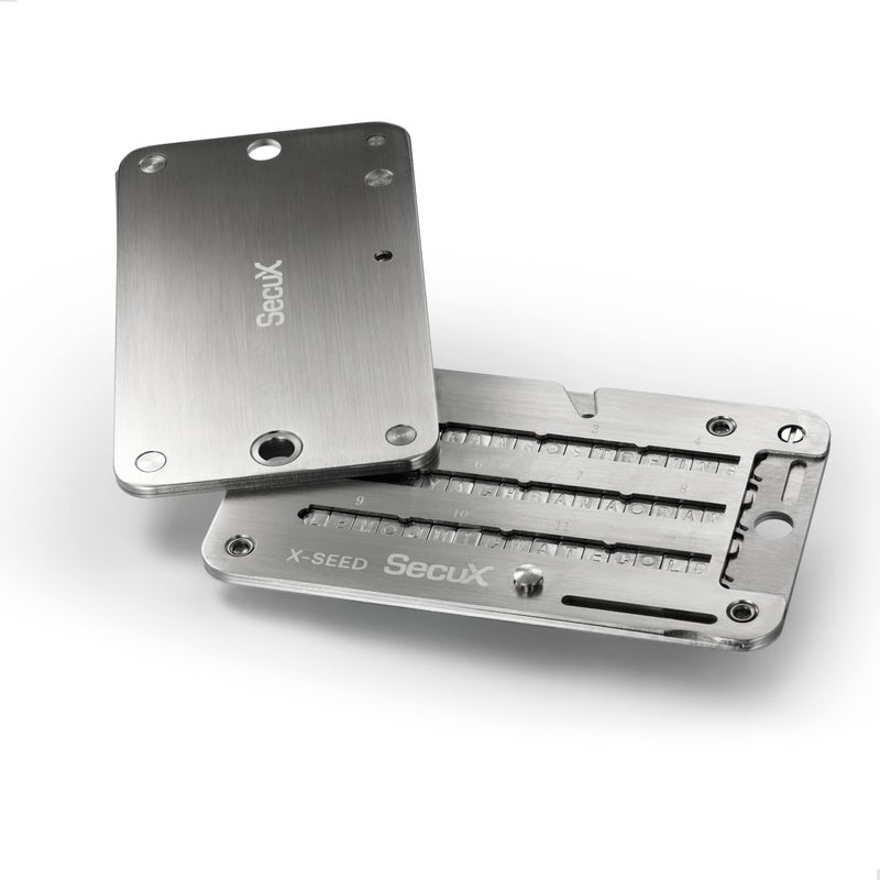 SecuX - XSEED PRO Eco - محفظة بيتكوين غير قابلة للتدمير - تخزين بذور التشفير على لوحة فولاذية - متوافقة مع Ledger ومحافظ الأجهزة - Image 2