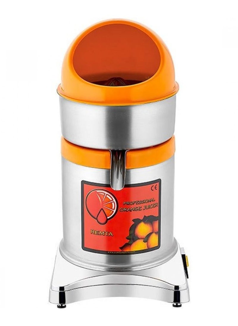 REMTA - Universal electric juicer, anti-rust, stainless steel, with stop-flow function and professional arm for citrus fruits/pomegranates, 180W, 220V, 50Hz, from Remta, Turkish made - Image 1