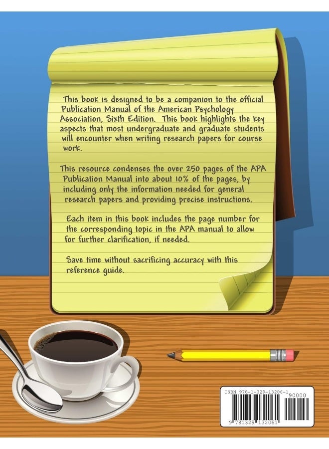 Student Quick Reference Success Guide to Writing in the APA 6th Edition Style - Image 2
