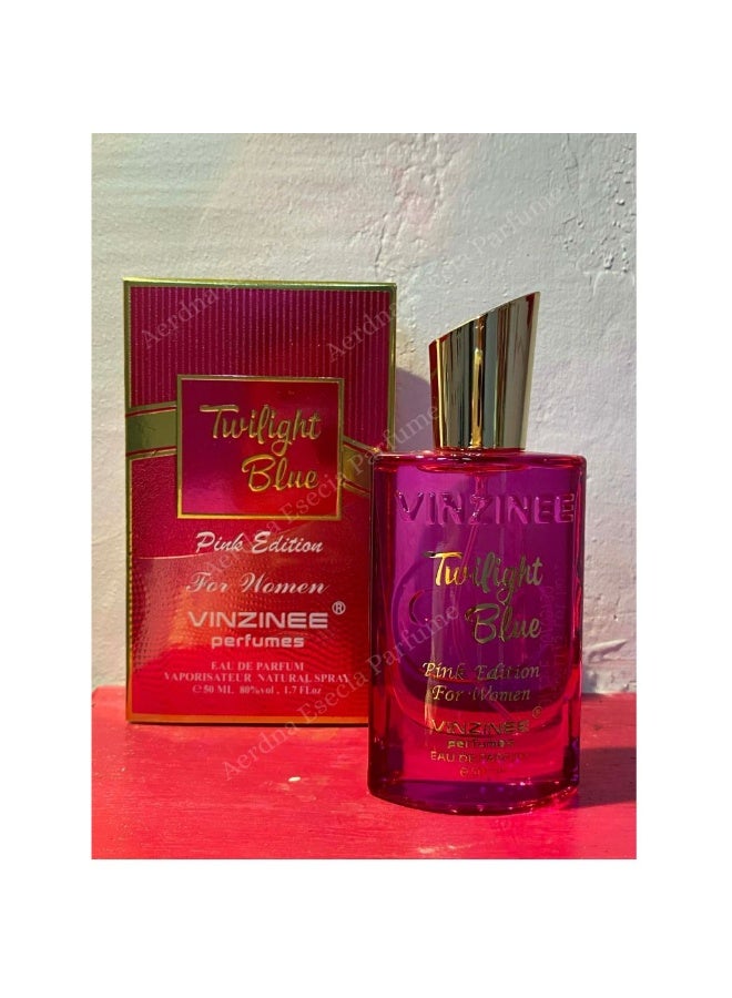 Vinzinee Perfume VINZINEE Pink Edition Twilight Blue for Women EDP 50ml - Image 1