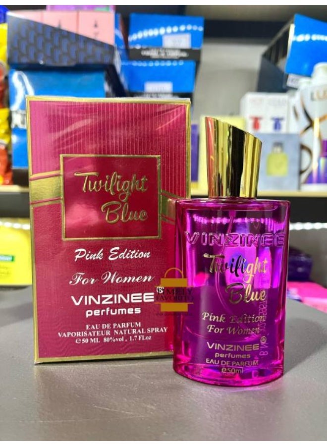 Vinzinee Perfume VINZINEE Pink Edition Twilight Blue for Women EDP 50ml - Image 2