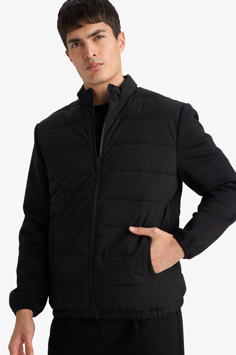 ديفاكتو جاكيت بامب وتر بروف سليم فيت بياقة عالية مبطن - Image 3