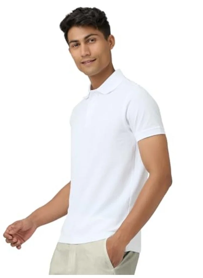 XYXX  XYXX Men's Nova 100% Combed Cotton Regular Fit Polo T-Shirt  | Best Price UAE