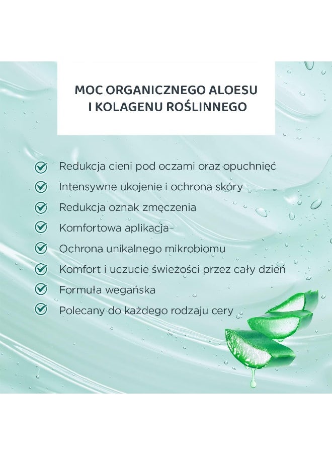 EVELINE COSMETICS - Moisturizing Eye Contour Modeling Roll-On | Enriched With 100% Organic Aloe To Improve Collagen | For All Skin Types | 15Ml - Image 1