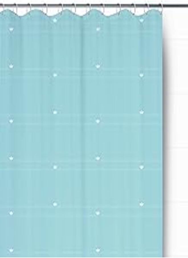 Rayen Rayen 2348.11 Polyester Bathroom Curtain, Blue, 20 x 2 x 36.5 cm 