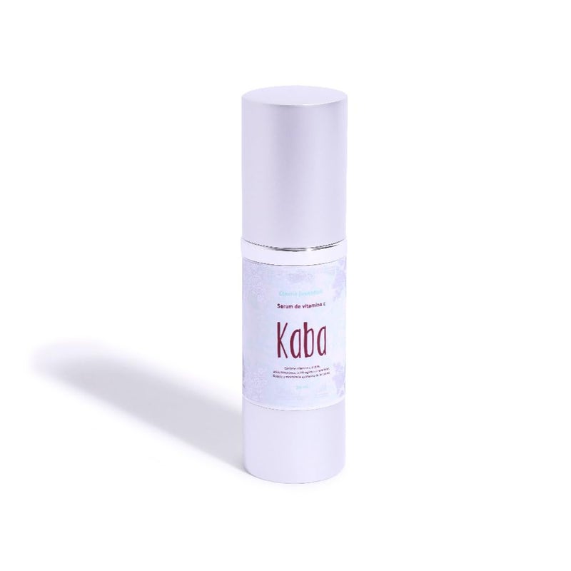 Kaba Vitamin C Serum for Face with Hyaluronic Acid Hydrating Brightening Serum for Dark Spots Enhanced 20 Vitamin C Boost Skin Collagen Natural Astringent 1 Oz