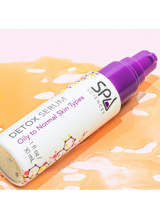 SPA SCIENCES Detox Serum Made In The Usa With Niacinamide Zinc Zeolite Detoxify Rejuvenate Smooth Vegan For All Skin Types 1.1Oz - Image 4