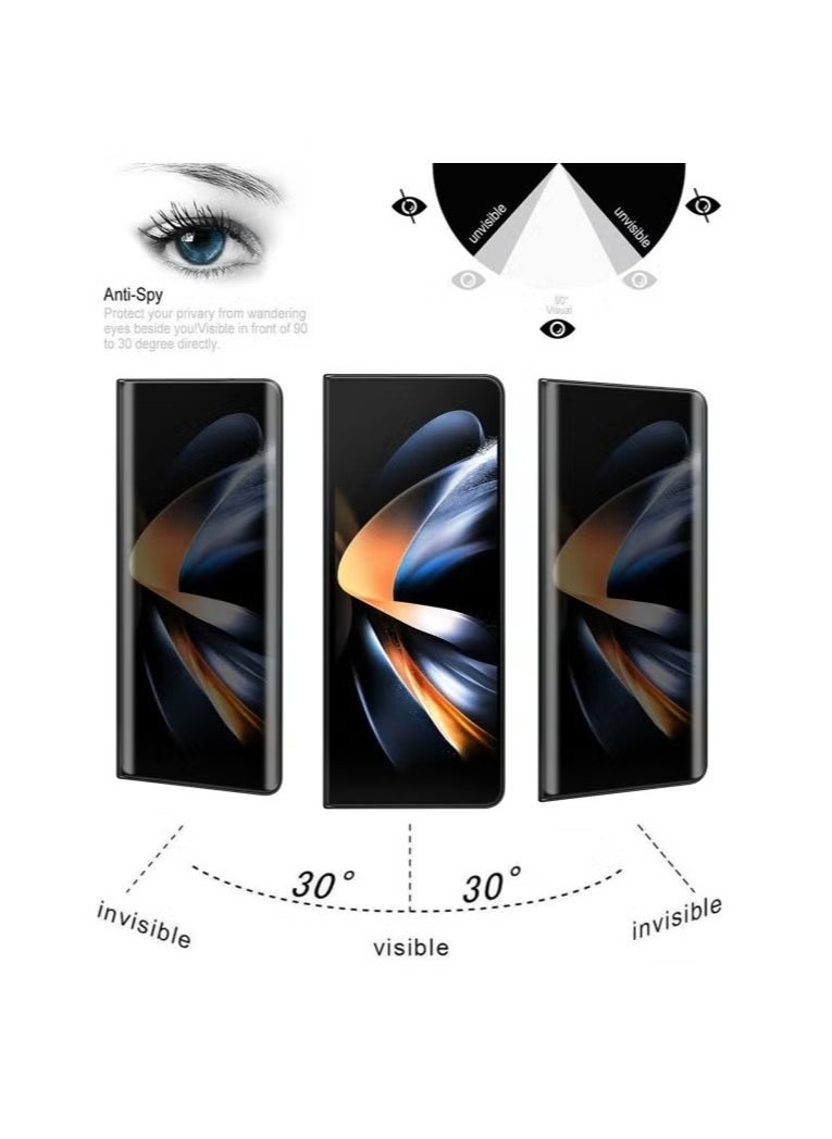 JAJEEK Samsung Galaxy Z Fold5 Inner Screen Privacy Full Cover Screen Protector – Tempered Glass Film for Complete Protection | Privacy Shield, Scratch-Resistant & Ultra-Clear for Galaxy Z Fold 5 - Image 2