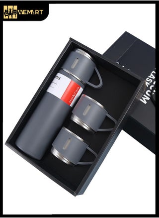 Coffee Mug with Handle for Hot and Cold Drinks Grey Colour - pzsku/Z19641EED9383EC34E50AZ/45/_/1706002904/59130180-142b-4115-95bb-1c2cb9d9dfdf