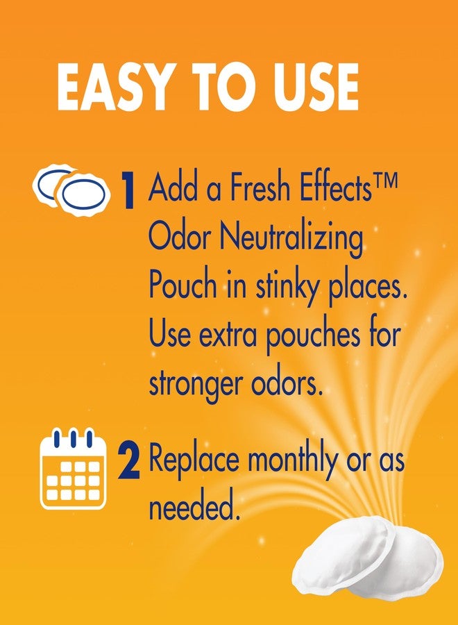 Arm & Hammer Fresh Effects Odor Neutralizing Baking Soda Pouches, Unscented Deodorizer for Long Lasting Freshness in Shoes, Gym Bags, & Small Spaces, 5 count - Image 2
