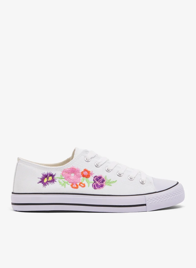 Lace Up Canvas Sneaker