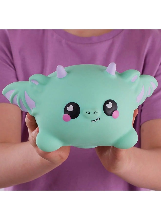 Smooshzees 6.8" Snugzees Dragon(Jade) - Image 3