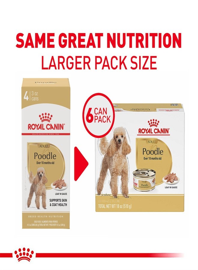 رويال كانين طعام الكلاب رويال كانين للسلالات الصحية والتغذية للكلاب البالغة من فصيلة البودل، رغيف في صلصة، 3 أونصة (عبوة من 6 قطع) - Image 2