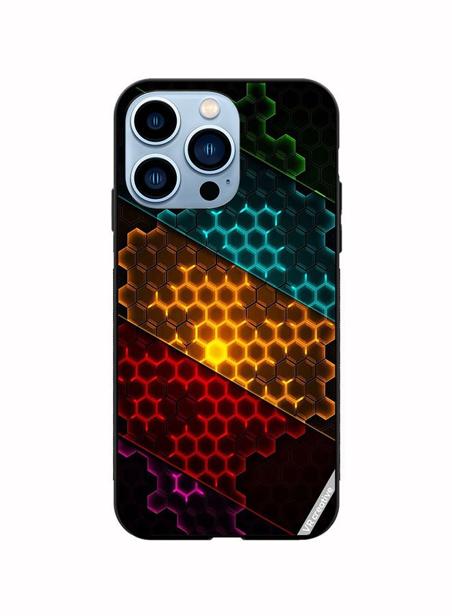 VR CREATIVE Protective Case Cover For Apple iPhone 14 Pro Multicolor Design - Image 1