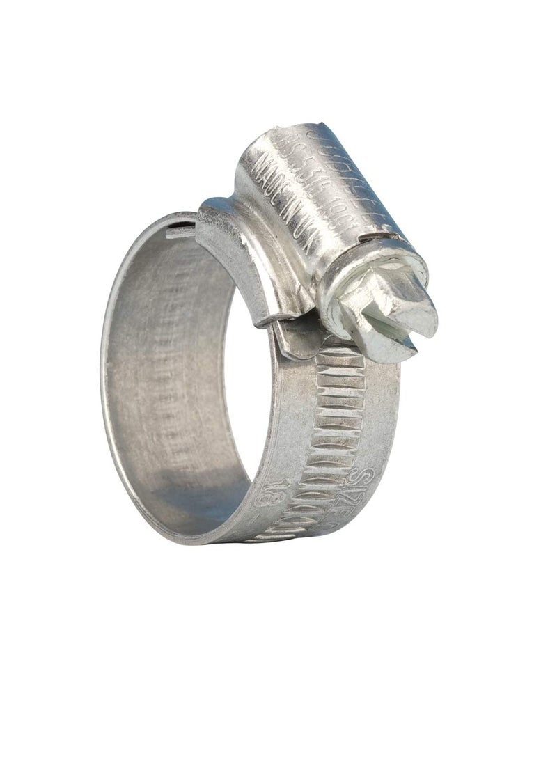 Generic - Jubilee JUB000SS TIMCO 000SS Stainless Steel Hose Clip 000 9.5-12 mm, Set of 10 - Image 1