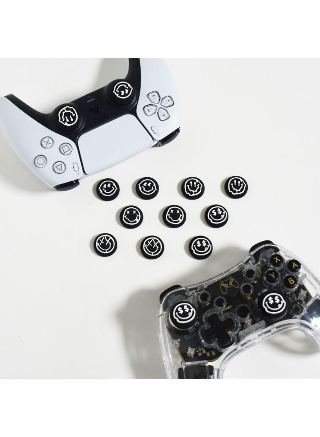 PS5/PS4/xbox Remote Sensing Cap Monster Hunter Theme PS Rocker Cover Accessories Silicone Rocker Cap Cat Claw Remote Sensing-Product Color:05 (price Of A Rocker Cap)  - Image 3