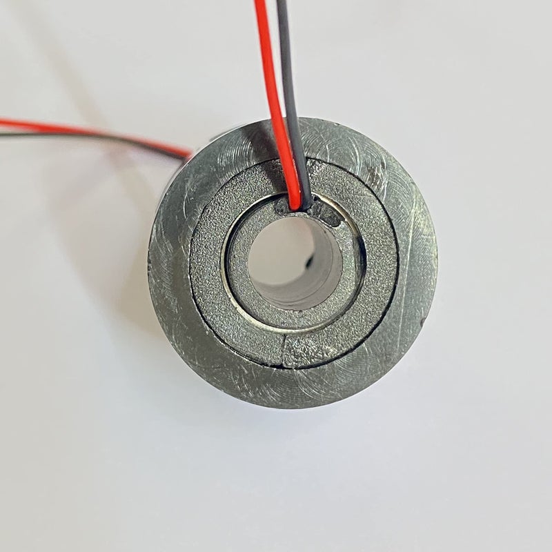 Taidacent Hollow Slip Ring Signal Power Continued 2/4/6/12 Road Collector Ring Conductive Electric Motor Slip Ring Rotating Connector (2 Wire 1.5A Inner Hole 7mm Outer Diameter 22mm) - Image 4