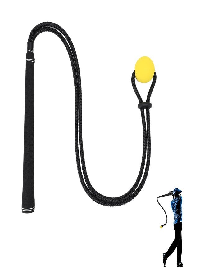 ZEMBSOYA Golf Swing Rope Trainer, Professional Golf Swing Training Aid, Improved Golfers Swing and Master Tempo, Golf Warm-Up Practice Equipment for Golfers of All Levels - Image 1