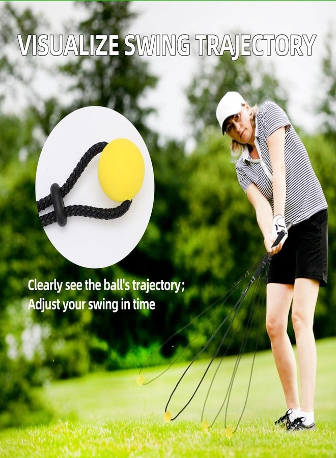 ZEMBSOYA Golf Swing Rope Trainer, Professional Golf Swing Training Aid, Improved Golfers Swing and Master Tempo, Golf Warm-Up Practice Equipment for Golfers of All Levels - Image 5